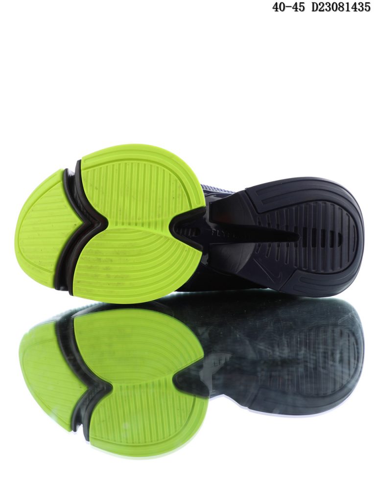 nike training air zoom superrep sneakers in neon green