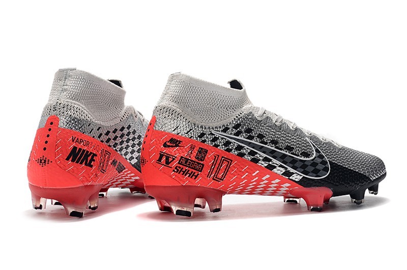 nike mercurial red black