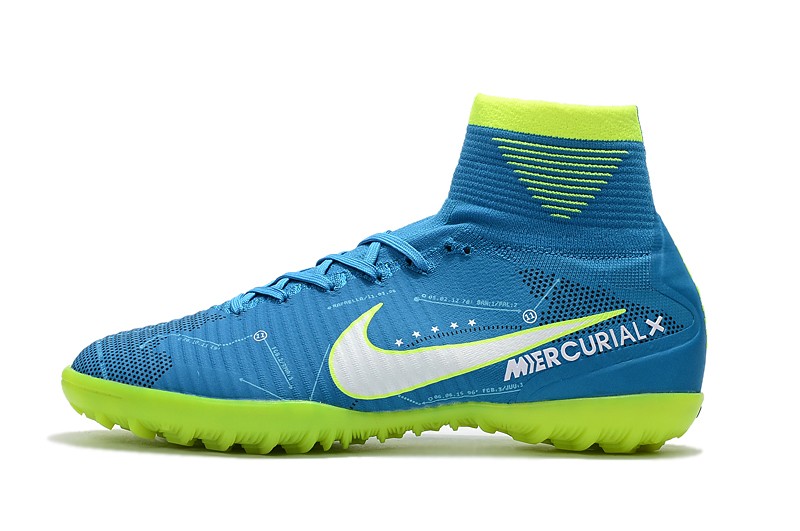 Nike Mercurial Superfly 5 SX Neymar TF-Blue White Army Green
