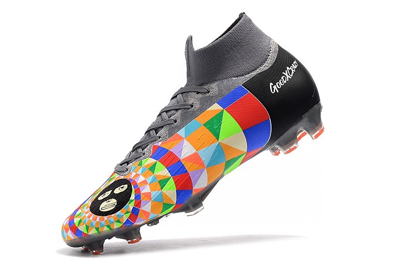 colorful football cleats