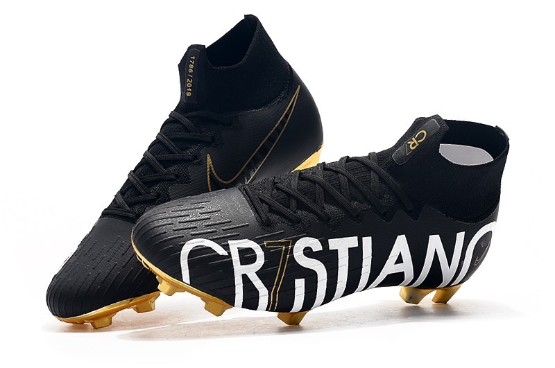 black and gold cleats soccer