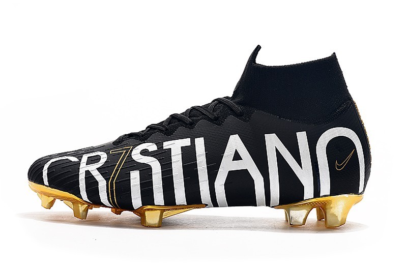 cr7 cleats gold