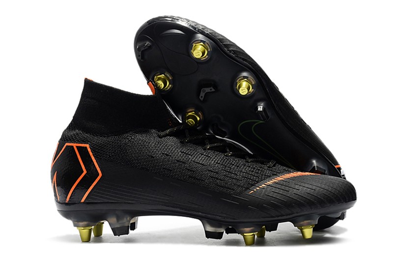 nike mercurial superfly 6 black and orange