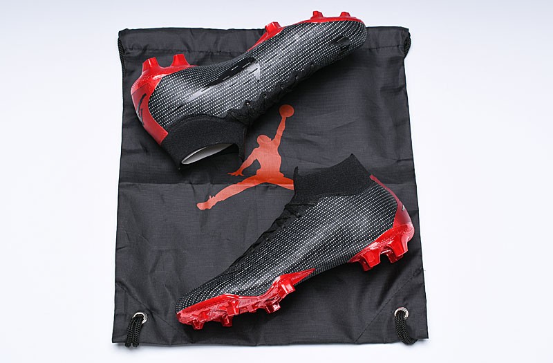 Football Jordan x PSG Nike Mercurial Superfly 6 VI 360 Elite FG - Black Red