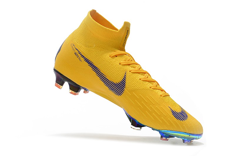 Football NIKE Mercurial Superfly VI 360 Elite FG-Laser Orange / Blue ...