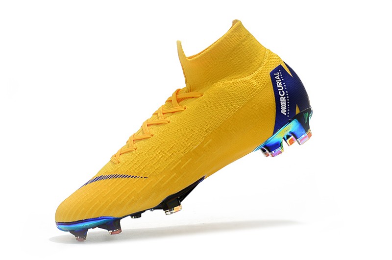 Football NIKE Mercurial Superfly VI 360 Elite FG-Laser Orange / Blue ...