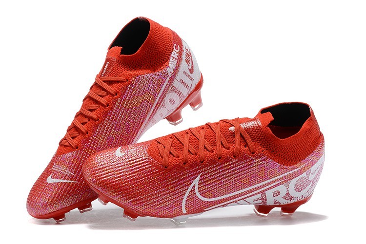 Football Nike Mercurial Superfly 7 Elite FG Nike By You - Red White