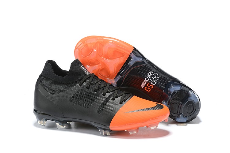 Football Nike Mercurial Superfly Greenspeed 360 FG - Black Total Orange shoes