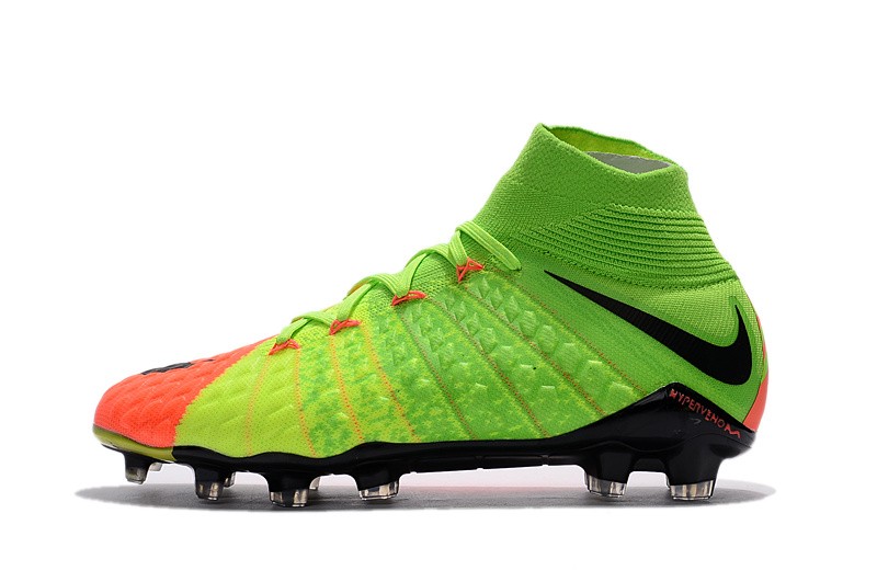 nike hypervenom orange green