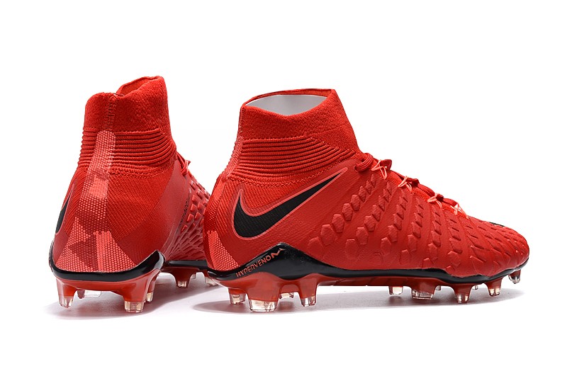 nike hypervenom phantom red and black