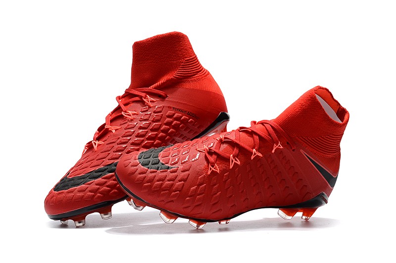 nike hypervenom phantom red and black