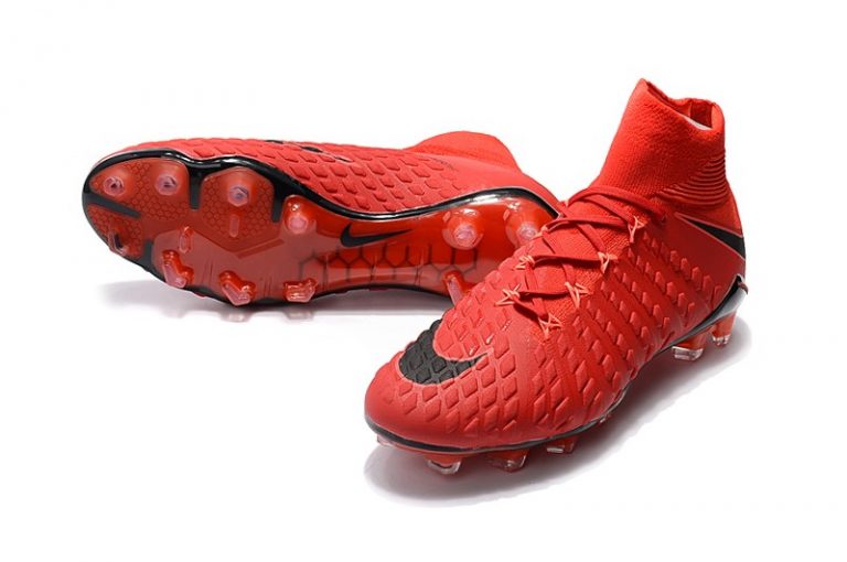 nike phantom red and black