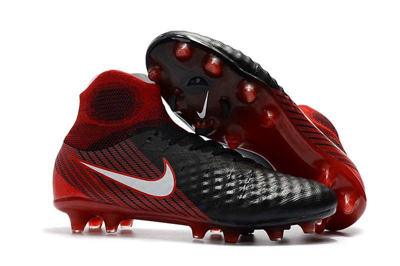 Nike Magista Obra II 2 FG Fire Pack - Black University Red Right