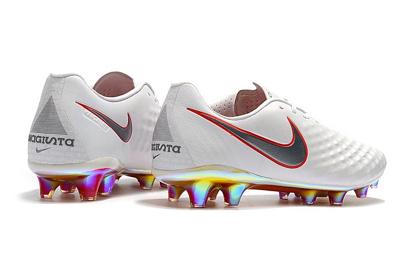 Nike Magista Obra II Elite FG-White / Light Red