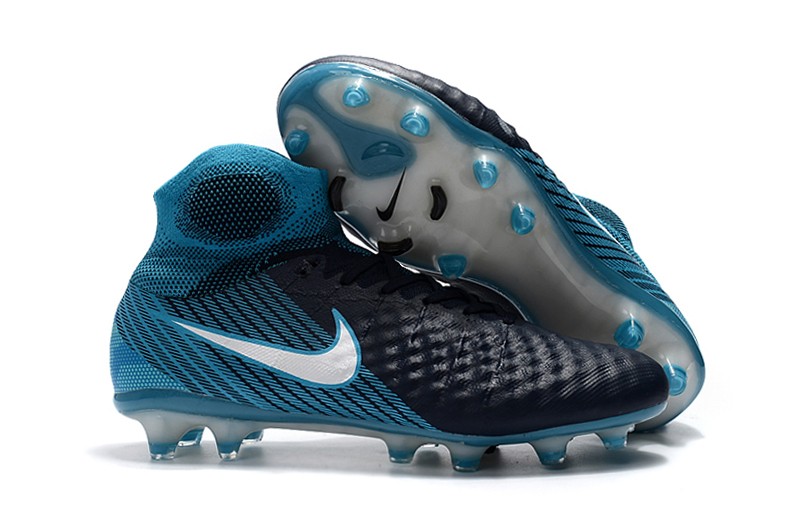 Nike Magista Obra II FG - White Glacier Blue Obsidian whirlwind