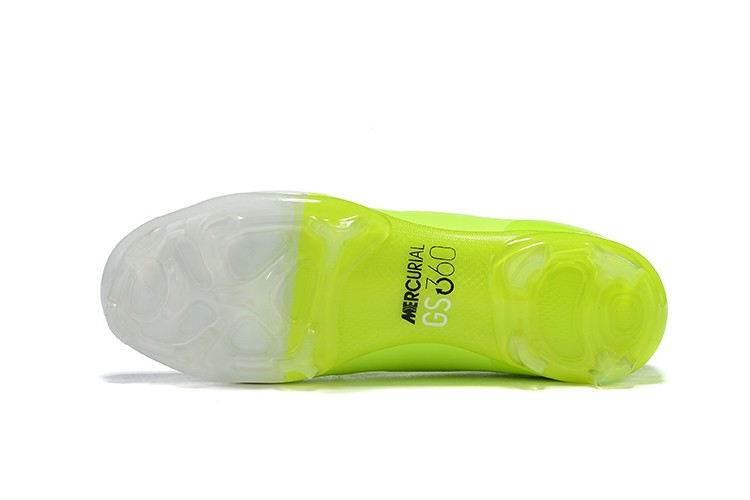 Nike Mercurial Greenspeed 360 FG- White Solar Green Sole
