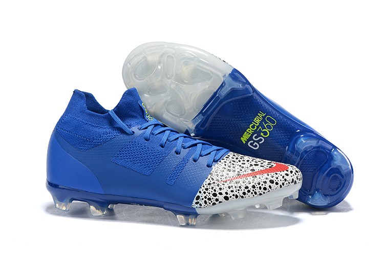 Nike Mercurial Greenspeed 360 FG - WhiteRacer Blue Right