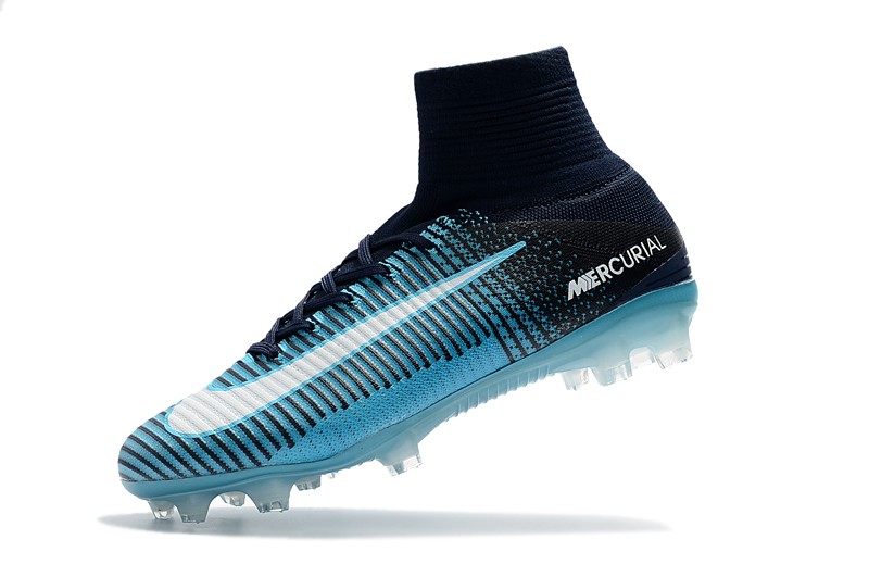 Nike Mercurial Superfly V 5 FG Fire & Ice-Play Ice Blue Football