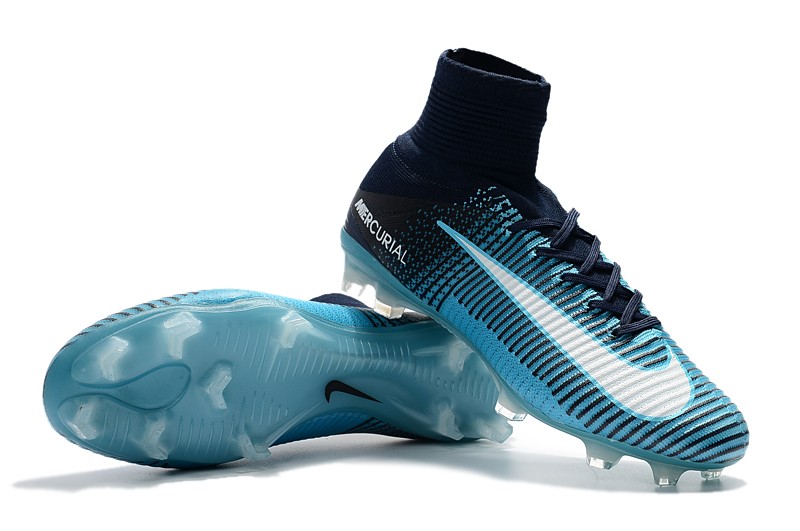 Nike Mercurial Superfly V 5 FG Fire & Ice-Play Ice Blue Shoe Sell