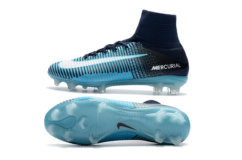 Nike Mercurial Superfly V 5 FG Fire & Ice-Play Ice Blue Sole