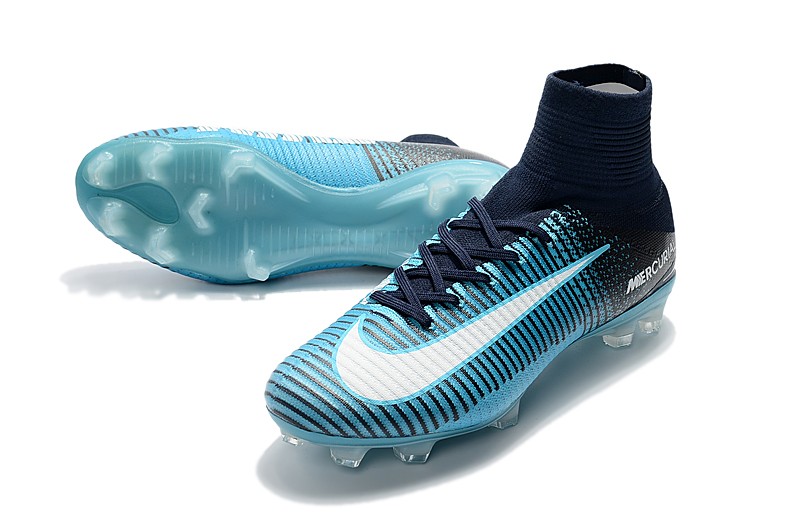 Nike Mercurial Superfly V 5 FG Fire & Ice-Play Ice Blue whirlwind