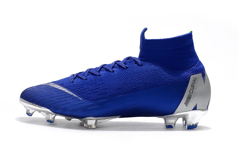 blue nike mercurials