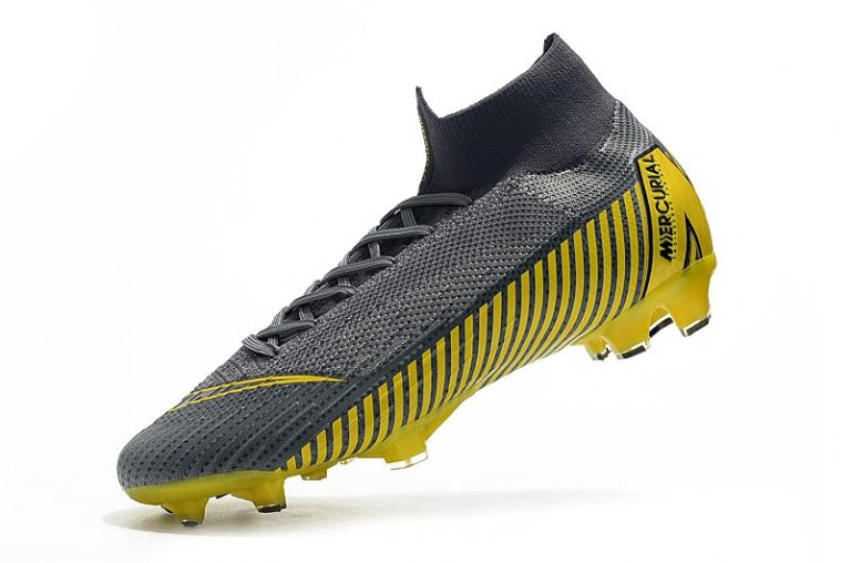 grey soccer cleats