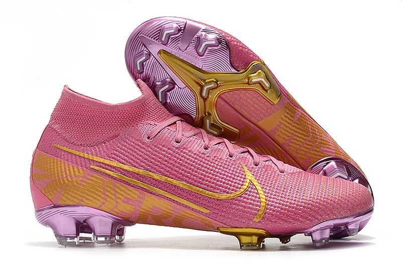 Nike Mercurial Superfly VII Elite FG Ballon d'Or Sell Retail - Pink Purple Gold Shop