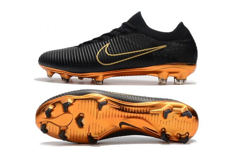 nike vapor black gold