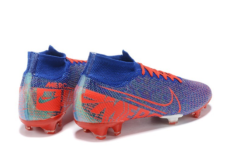 nike superfly red and blue