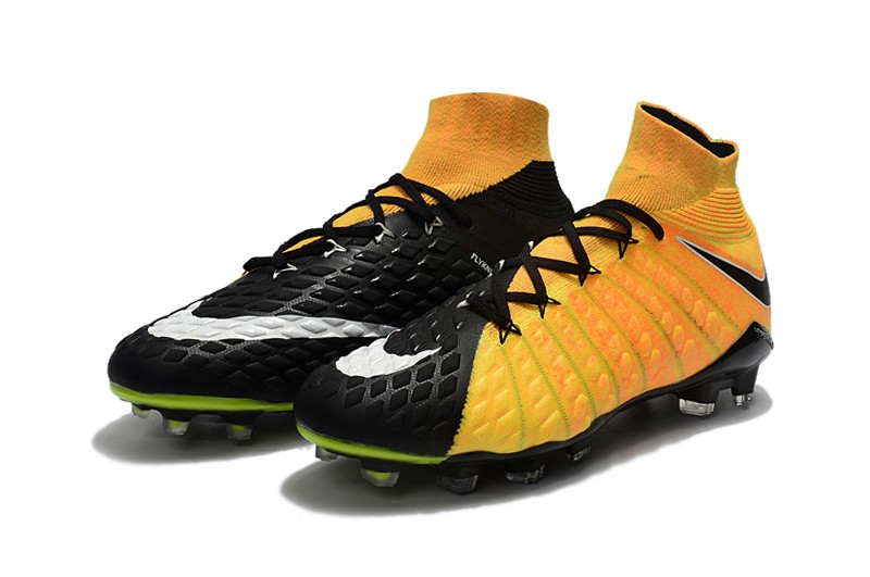 nike hypervenom phantom 3 black and orange