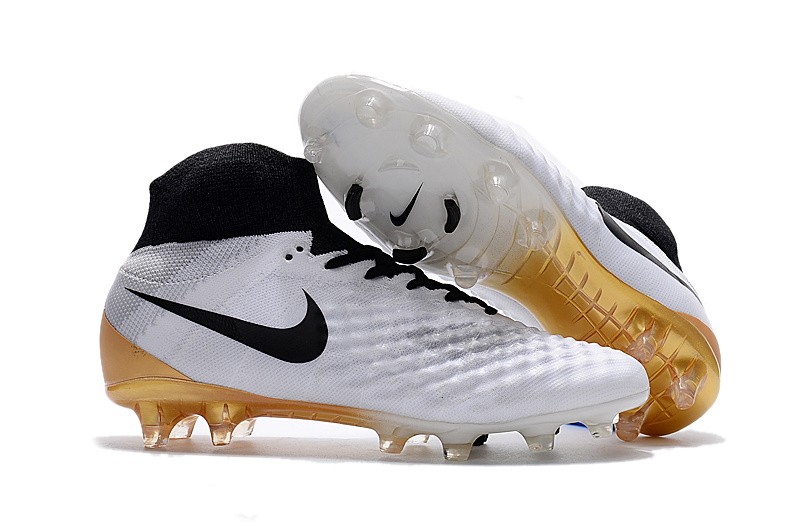 Nike Magista obra II 2 FG White-Black 