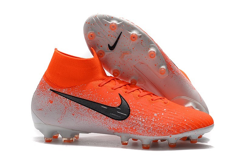 Nike Mercurial Superfly VI 6 AG Euphoria Pack - Total Orange White Black Right