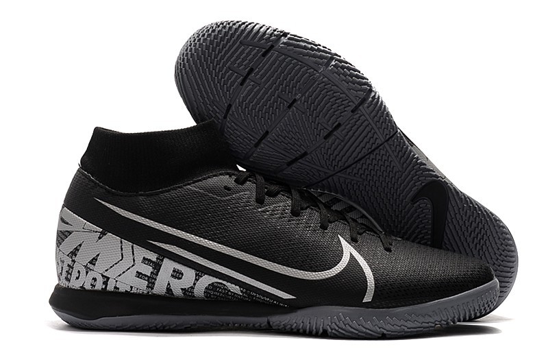 Nike Mercurial SuperflyX 6 Academy IC - Core Black Black Grey