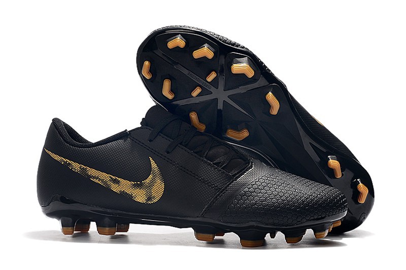 Nike Phantom VNM Pro FG-Core Black Gold Black Right