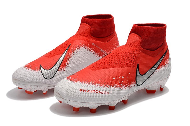 nike soccer cleats red and white