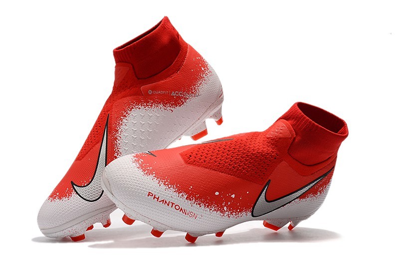 nike phantom vision white and red