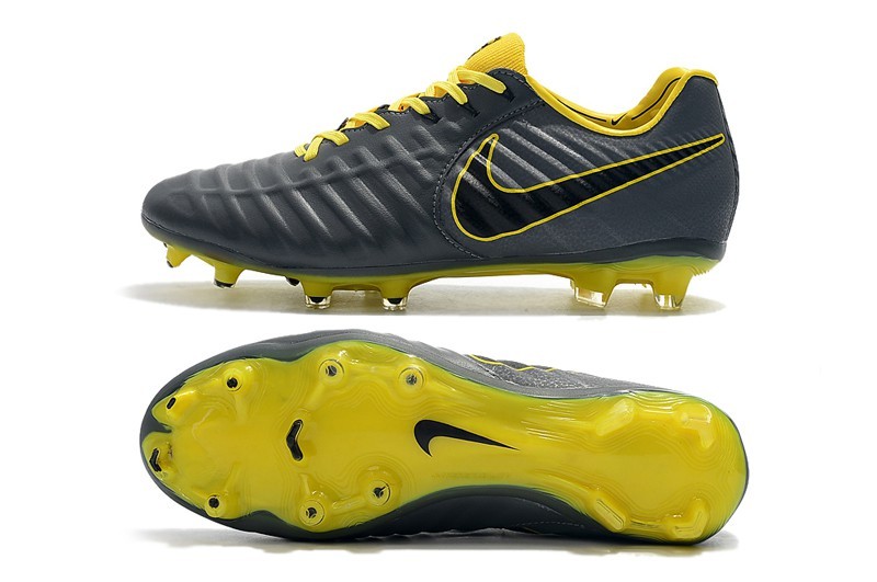 Nike Tiempo Legend VII Elite FG - Dark Grey/Yellow/Black buy