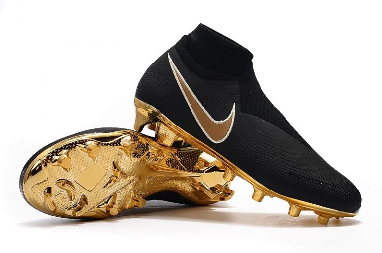 nike phantom vsn elite black and gold