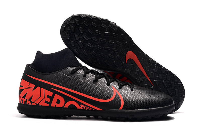 Nike Mercurial Superfly VII 360 TF Tamaño-Negro Rojo whirlwind