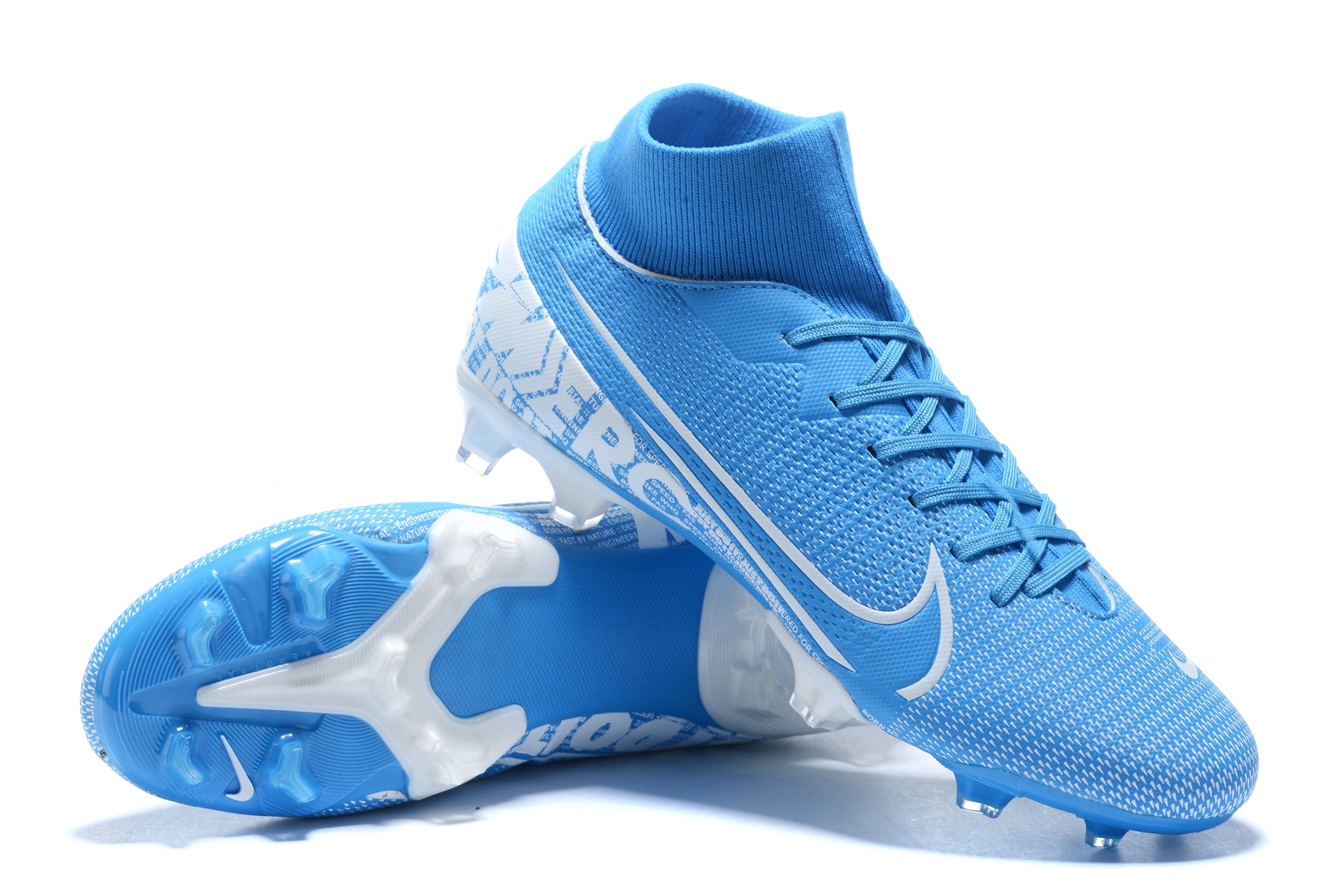 Nike Mercurial Superfly VII Club FG-blue White Sell