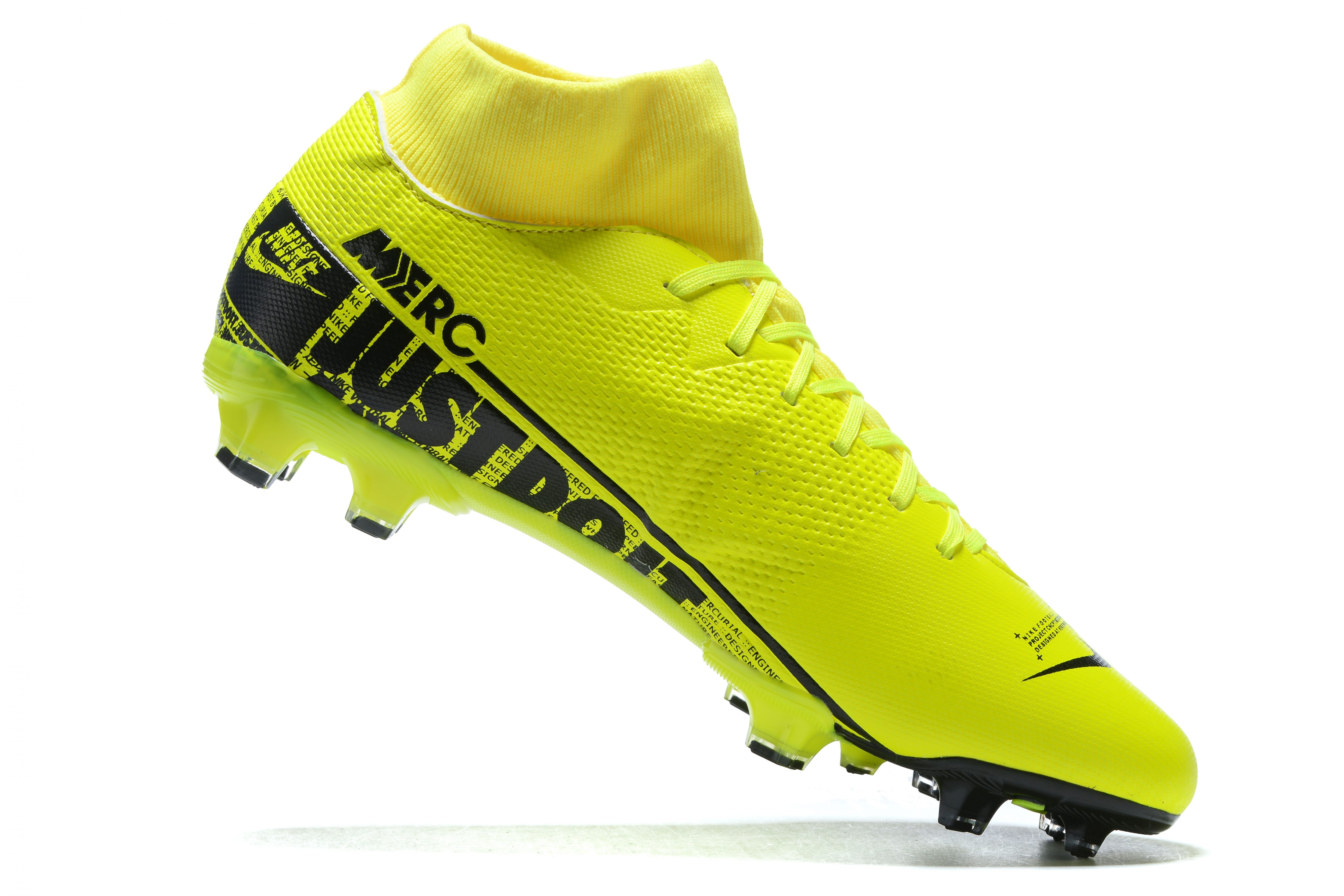 Nike Mercurial Superfly VII Club FG-yellow shoes