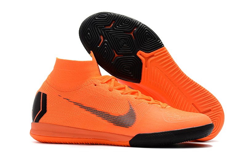 nike mercurial orange indoor