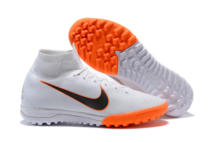 Nike Mercurial SuperflyX 6 Elite TF-White Orange