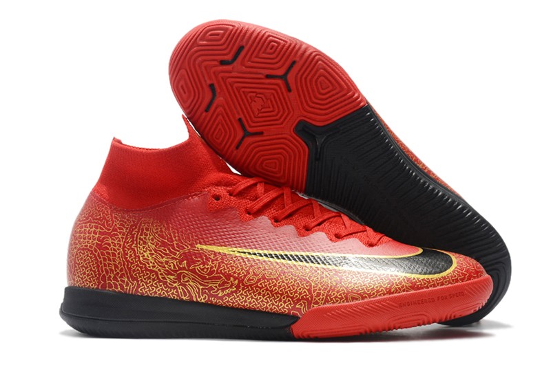 Nike Mercurial SuperflyX VI 6 Elite China Editon IC-Red Gold Right