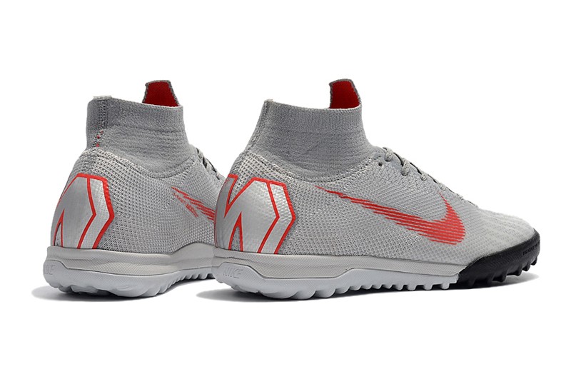 nike mercurial grey and red