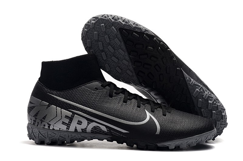 Nike Mercurial SuperflyX VII 7 Academy TF - Core Black Grey Black