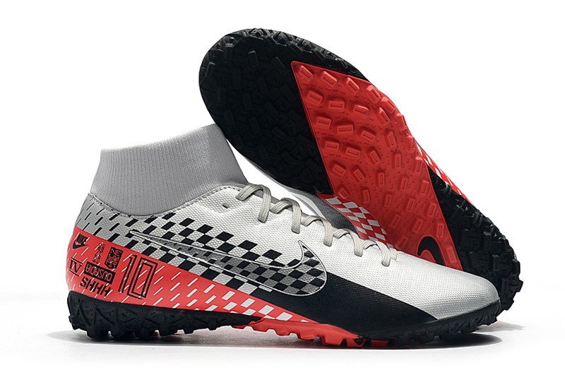 Nike Mercurial SuperflyX VII 7TF-White Black Red Sell