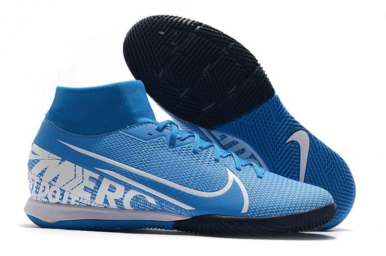 nike mercurial light blue