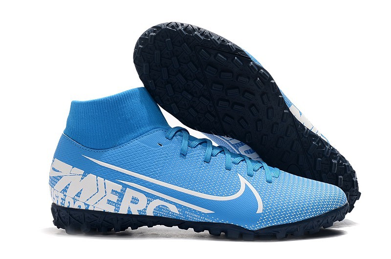 Nike Mercurial SuperflyX VII Academy TF New Light-Blue White Sell